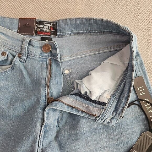 Pjmark Jeans Men's Relaxed Fit 30x30 Light Blue 5 Pocket Cotton Bld Stretch NWT - Picture 13 of 16